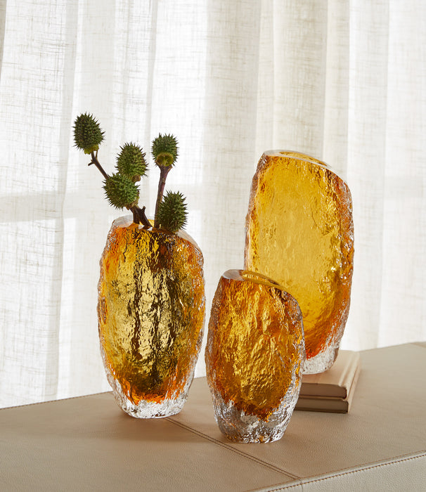 Baltic Vase | Amber | Clear - Large