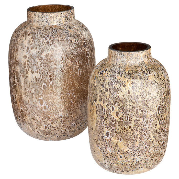 Callisto Vase | Amber Brown - Large