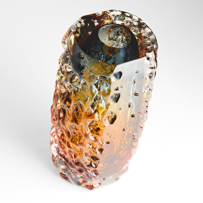 Tramonto Vase | Smoke | Amber - Small