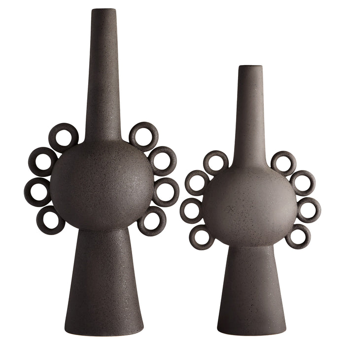 Ringlets Vase | Black - Small