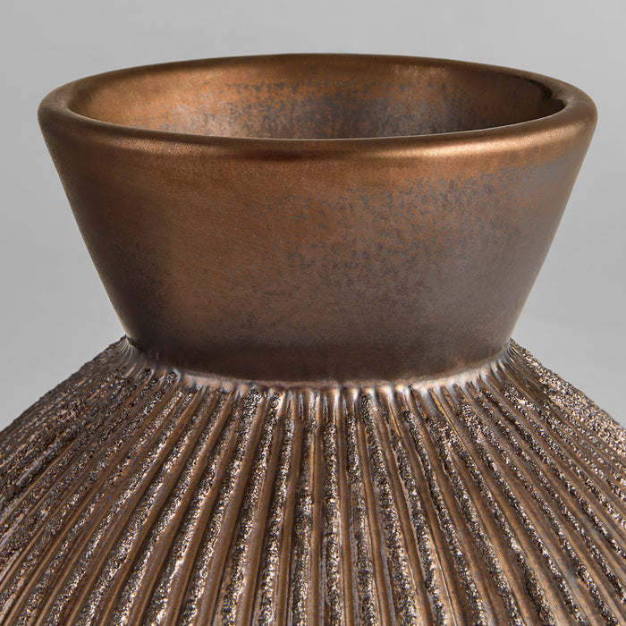 Starship Vase | Metallic Bronze - Stout