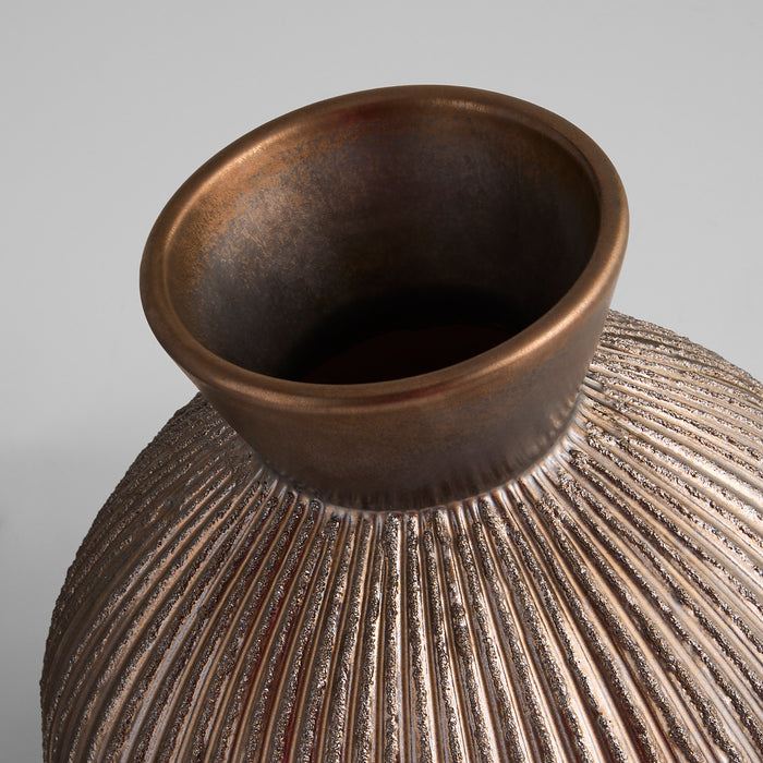 Starship Vase | Metallic Bronze - Stout