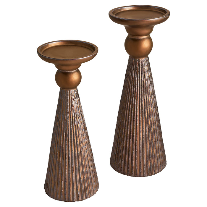 Starship Candleholder | Metallic Bronze - Large