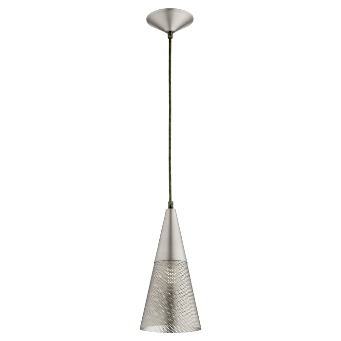 Quorum Home Quorum - 1316-65 - One Light Pendant - Satin Nickel