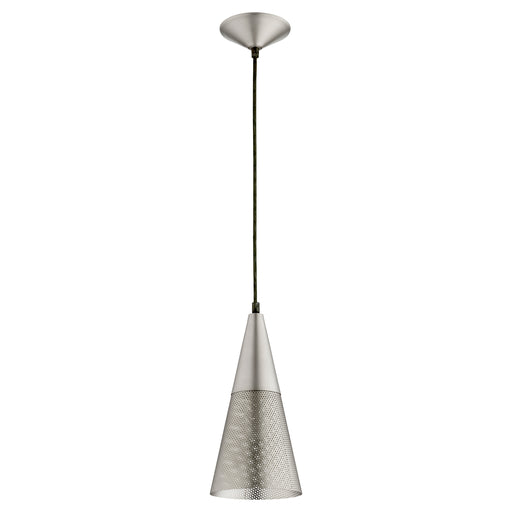 Quorum Home Quorum - 1316-65 - One Light Pendant - Satin Nickel