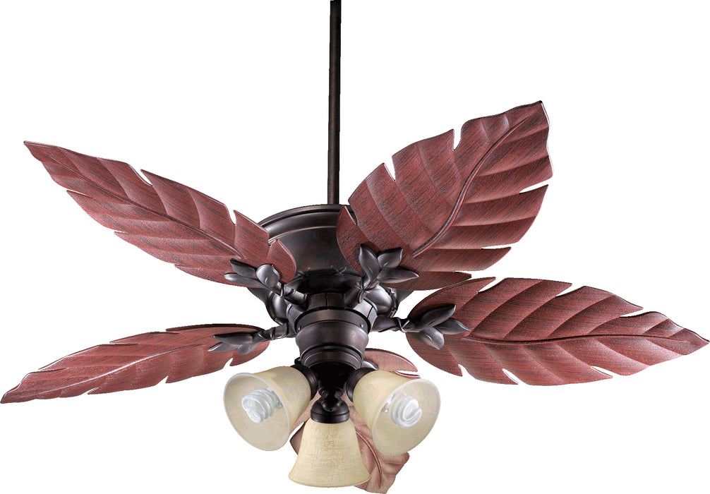 Quorum Home Quorum - 135525-44 - 52"Patio Fan - Toasted Sienna