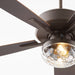 Quorum Home Quorum - 14525-86 - 52"Patio Fan - Oiled Bronze