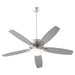 Quorum Home Quorum - 17052-165 - 52"Patio Fan - Satin Nickel