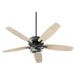 Quorum Home Quorum - 170525-69 - 52"Patio Fan - Textured Black Noir