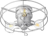 Quorum Home Quorum - 1905-9 - LED Fan Light Kit - Galvanized