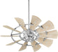 Quorum Home Quorum - 194410-9 - 44"Patio Fan - Galvanized