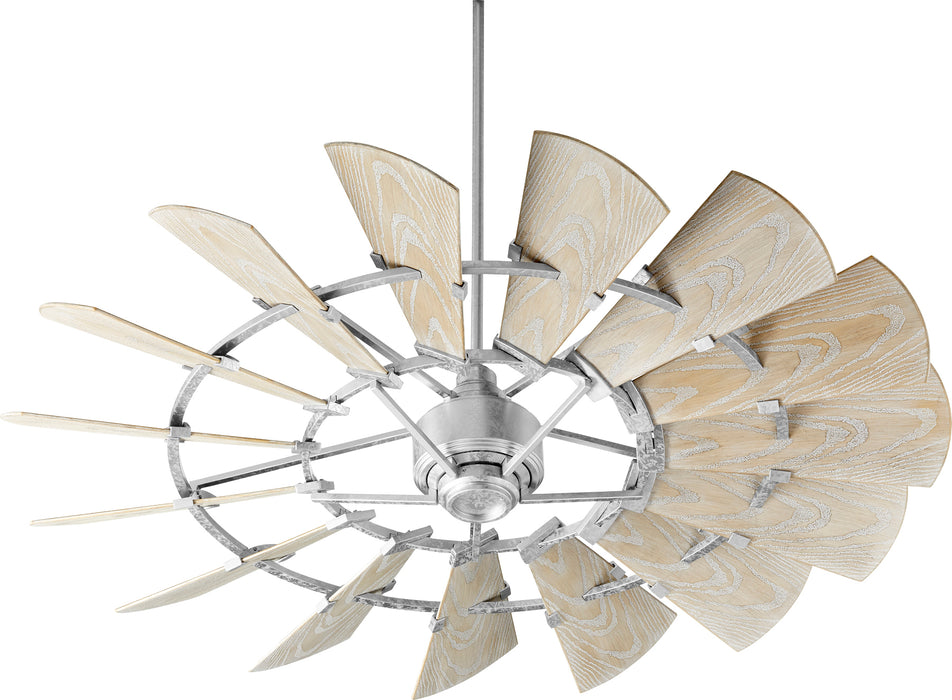 Quorum Home Quorum - 196015-9 - 60"Patio Fan - Galvanized