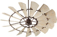 Quorum Home Quorum - 197215-86 - 72"Patio Fan - Oiled Bronze