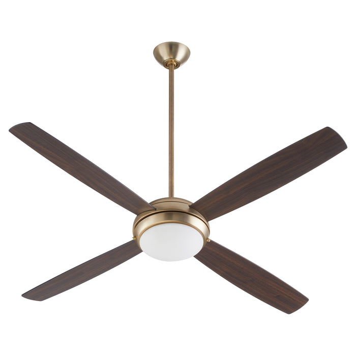 Quorum Home Quorum - 20604-80 - 60" Ceiling Fan - Aged Brass