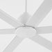 Quorum Home Quorum - 20656-8 - 65" Ceiling Fan - Studio White