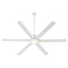 Quorum Home Quorum - 20656-8 - 65" Ceiling Fan - Studio White