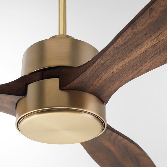 Quorum Home Quorum - 21653-80 - 65" Ceiling Fan - Aged Brass