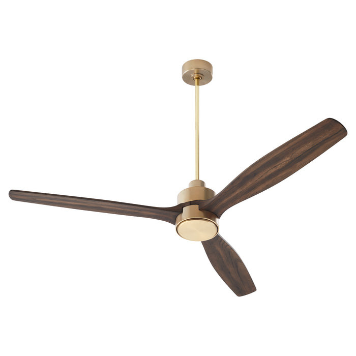 Quorum Home Quorum - 21653-80 - 65" Ceiling Fan - Aged Brass