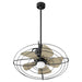 Quorum Home Quorum - 22245-69 - 24"Patio Fan - Textured Black