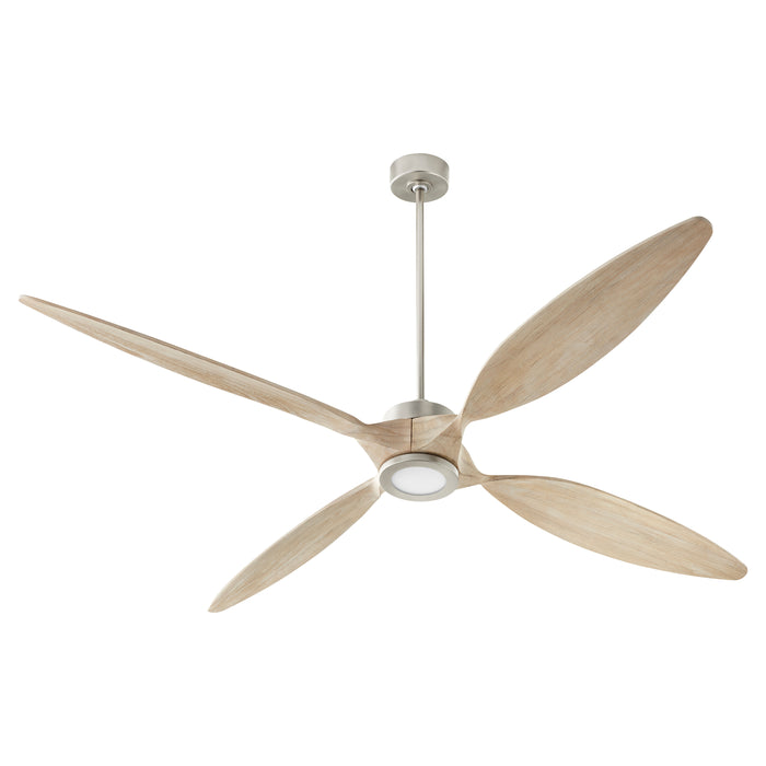 Quorum Home Quorum - 28804-65 - 80"Ceiling Fan - Satin Nickel