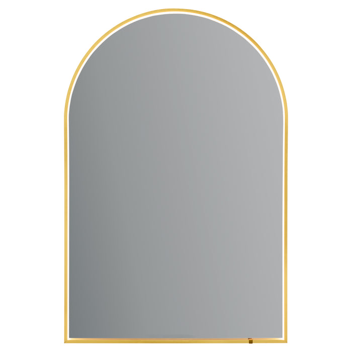 Quorum Home Oxygen - 3-0105-55 - LED Mirror - Brushed Brass