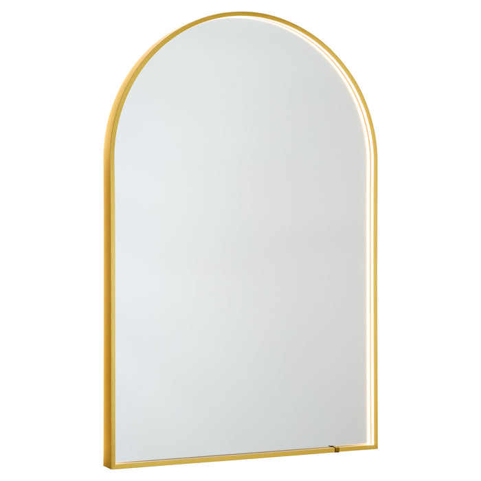 Quorum Home Oxygen - 3-0105-55 - LED Mirror - Brushed Brass