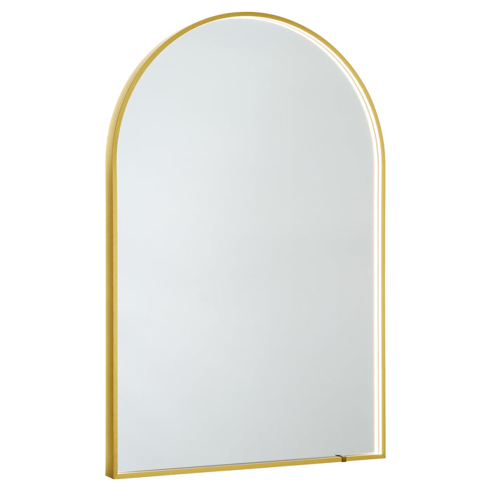 Quorum Home Oxygen - 3-0105-55 - LED Mirror - Brushed Brass