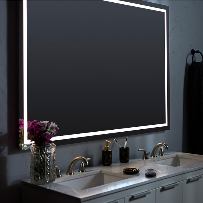 Quorum Home Oxygen - 3-0504-15 - LED Mirror - Black