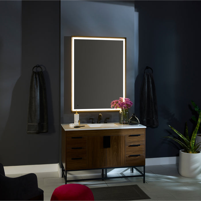 Quorum Home Oxygen - 3-0801-15 - LED Mirror - Black