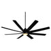 Quorum Home Oxygen - 3-100-15 - 70"Ceiling Fan - Black