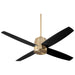 Quorum Home Oxygen - 3-101-40 - 52"Ceiling Fan - Aged Brass