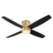 Quorum Home Oxygen - 3-102-40 - 52"Ceiling Fan - Aged Brass