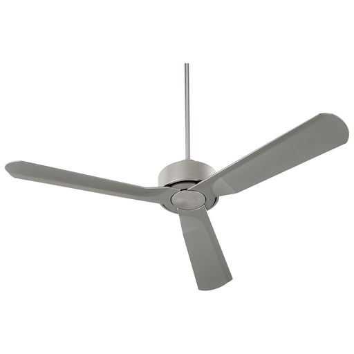 Quorum Home Oxygen - 3-107-24 - 56"Ceiling Fan - Satin Nickel