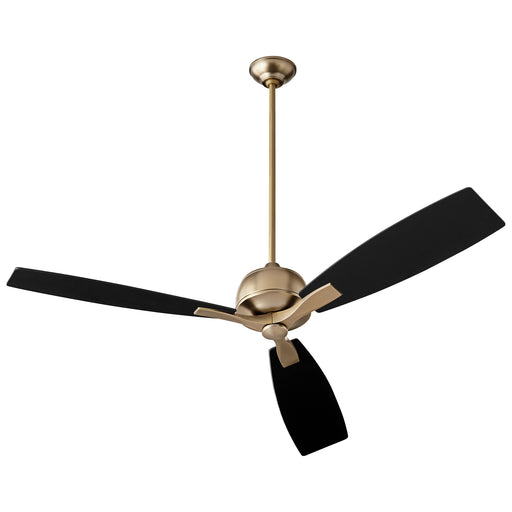 Quorum Home Oxygen - 3-109-40 - 60"Ceiling Fan - Aged Brass