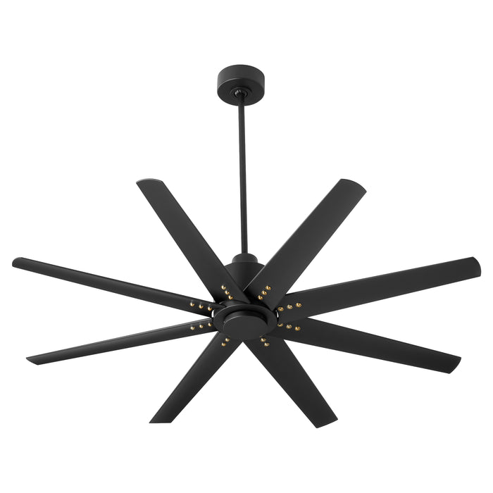 Quorum Home Oxygen - 3-112-1515 - 56"Ceiling Fan - Black W/ Black Blades