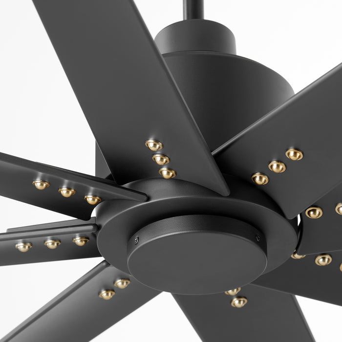 Quorum Home Oxygen - 3-112-1515 - 56"Ceiling Fan - Black W/ Black Blades