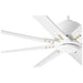 Quorum Home Oxygen - 3-112-6 - 56"Ceiling Fan - White