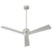 Quorum Home Oxygen - 3-114-24 - 54"Ceiling Fan - Satin Nickel