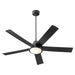 Quorum Home Oxygen - 3-115-15 - 56"Ceiling Fan - Black