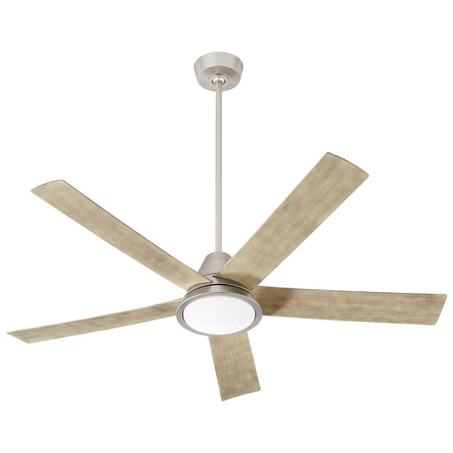 Quorum Home Oxygen - 3-115-24 - 56"Ceiling Fan - Satin Nickel