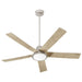 Quorum Home Oxygen - 3-115-24 - 56"Ceiling Fan - Satin Nickel