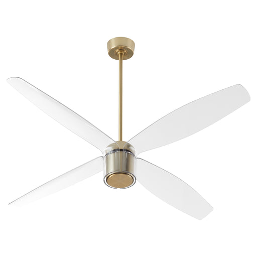 Quorum Home Oxygen - 3-116-40 - 60"Ceiling Fan - Aged Brass