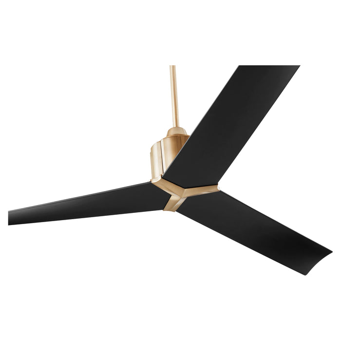 Quorum Home Oxygen - 3-117-415 - 60"Ceiling Fan - Aged Brass