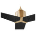 Quorum Home Oxygen - 3-117-415 - 60"Ceiling Fan - Aged Brass