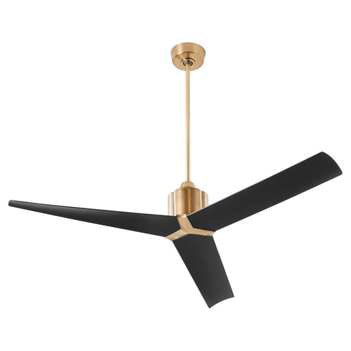 Quorum Home Oxygen - 3-117-415 - 60"Ceiling Fan - Aged Brass