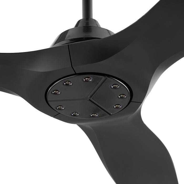 Quorum Home Oxygen - 3-118-115 - 52" Ceiling Fan - Gloss Black