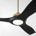 Quorum Home Oxygen - 3-118-1540 - 52" Ceiling Fan - Aged Brass / Black