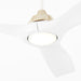 Quorum Home Oxygen - 3-118-640 - 52" Ceiling Fan - Aged Brass / White