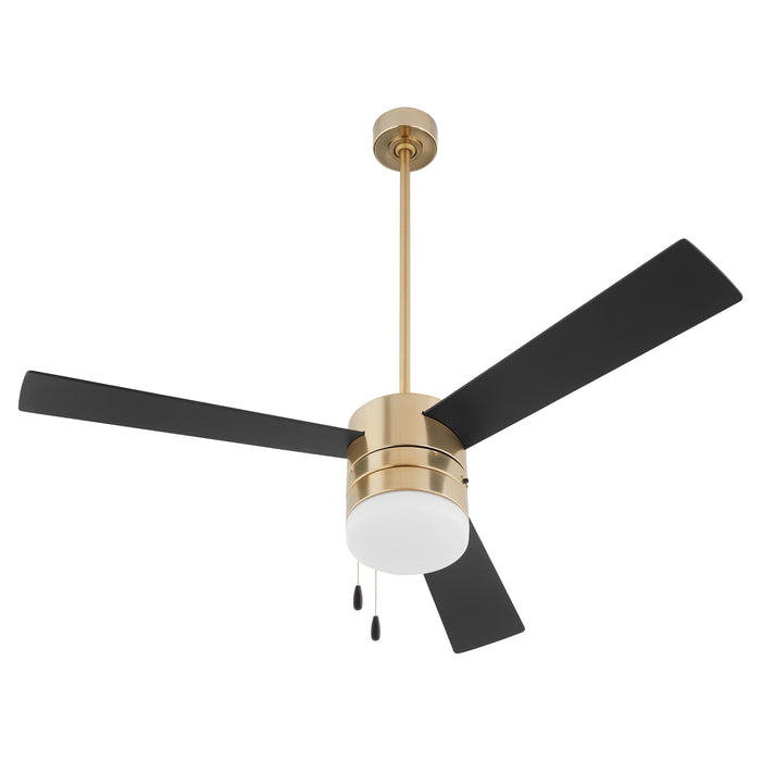 Quorum Home Oxygen - 3-119-40 - 52" Ceiling Fan - Aged Brass