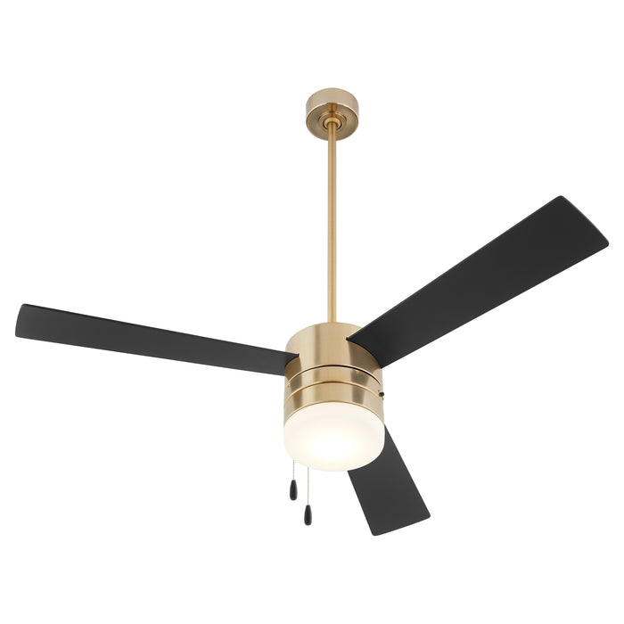 Quorum Home Oxygen - 3-119-40 - 52" Ceiling Fan - Aged Brass